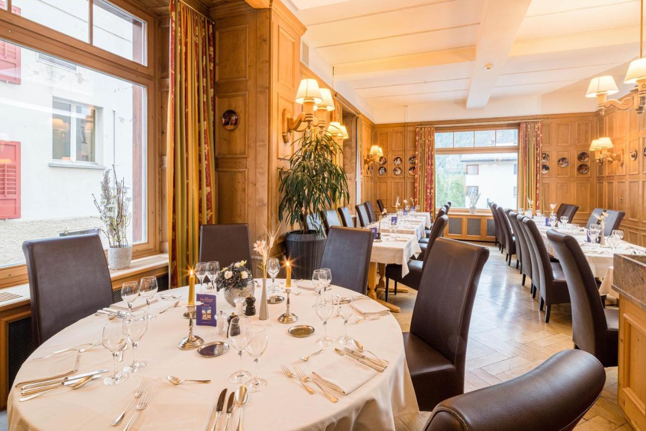 Hotel Engadinerhof 蓬特雷西纳 外观 照片